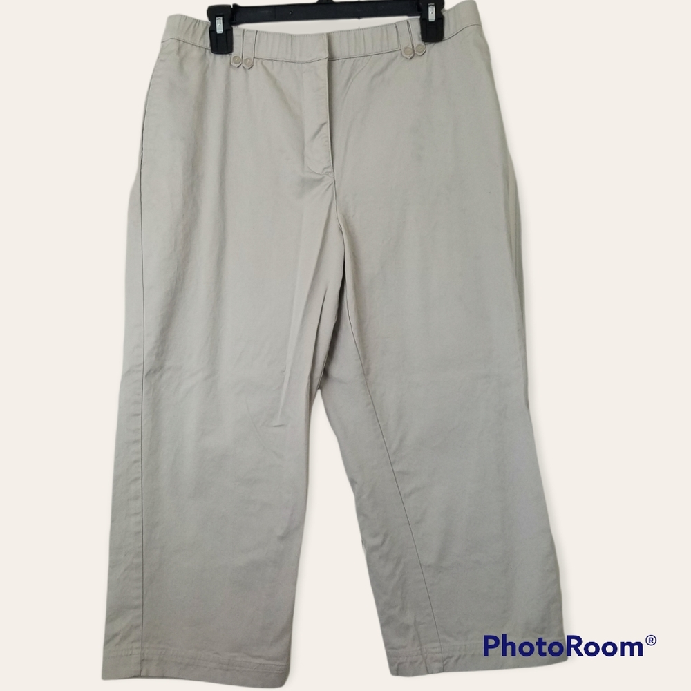 Sag Harbor Everyday Basics Casual Capris size 12